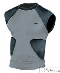 Bike multi sport compression shirt with integrated pads BARS50T NEW Adult M