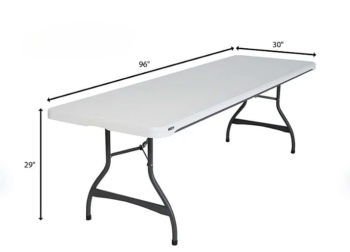 Amazon.com: Generic Heavy Duty Lifetime 8 Foot Commercial Folding