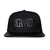 Reganalds Cap 3D Metal Logo Crafted with a Snake-Pattern PU Leather Front Baseball Hat Adjustable Fit, Stylish & Comfortable Design for Men & Women - Premium Streetwear Unisex Hats in Black Color #2