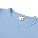 Kids Basic Long Sleeve Undershirt Girls Boys Lightweight Comfy Soft Crewneck T-Shirts Toddler (Light Blue, 4-5 Years)