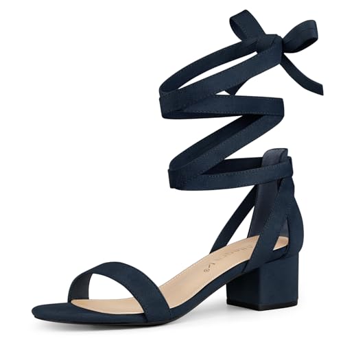 Sandale à talons lacet chic et finitions soignées