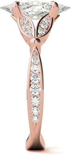 1CT-5CT Dutch Marquise Cut Moissanite Engagement Ring for Women | Solitaire Antique Wedding Bridal Ring | Handmade Diamond Jewelry | Anniversary Ring for Her/Gifts4