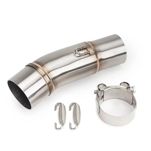 バイク用排気マフラー Compatible With For Ninja400 For Z400 2018 2019 2020 2021 2022 2023 2024 オートバイ排気ミドルリンクパイプ修正 51mm マフラー