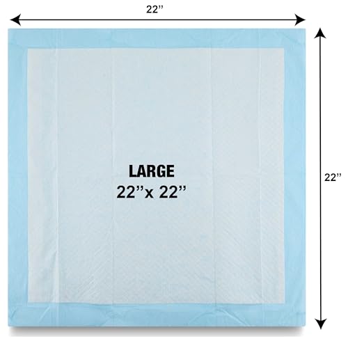 Image of Cudlie Training Pads for Dogs, 50 Count ,22 inchx22 inch| Puppy Pee Pads for Dogs | Absorbent Dog & Puppy Supplies for Dog Training and House Training