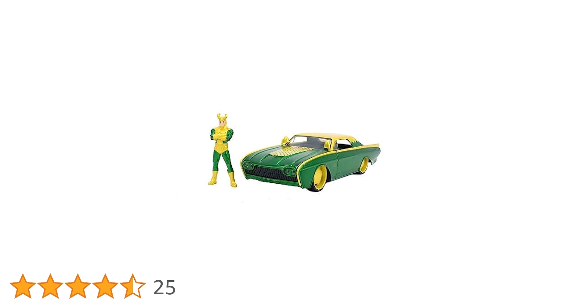 Amazon.co.jp: 1:24 MARVEL LOKI & 1963 FORD THUNDERBIRD ロキ