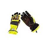  FIRELINER Technischer Feuerwehr Handschuh THL-5 I Arbeitshandschuhe mit anatomischer Schnittform & hoher Schnittfestigkeit für Rettungskräfte