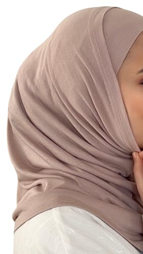 Two pieces hijab, Amira hijab, Instant Hijab Scarf For Women, Practical Amira Jersey Hijab, Women Muslim Instant Hijab3
