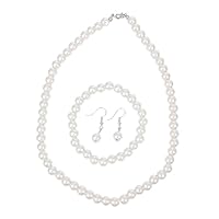 LIFKOME 1Set Collana Bracciale Per Sposa e Cerimonie Accessori Femminili Versatili Per Speciali