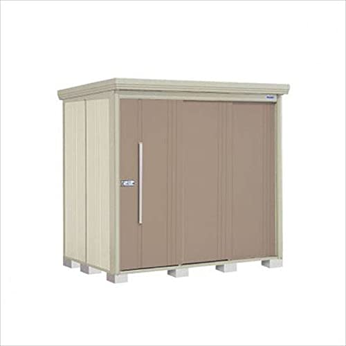 【受注生産品】タクボ物置 ND/ストックマン 背面棚 ND-2215 一般型 標準屋根 『屋外用中型・大型物置』 カーボンブラウン