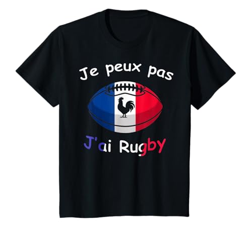 Je Peux Pas J'ai Rugby Tee - Enfant Je Peux Pas J'ai Rugby - Cadeau De Joueur de Rugby T-Shirt