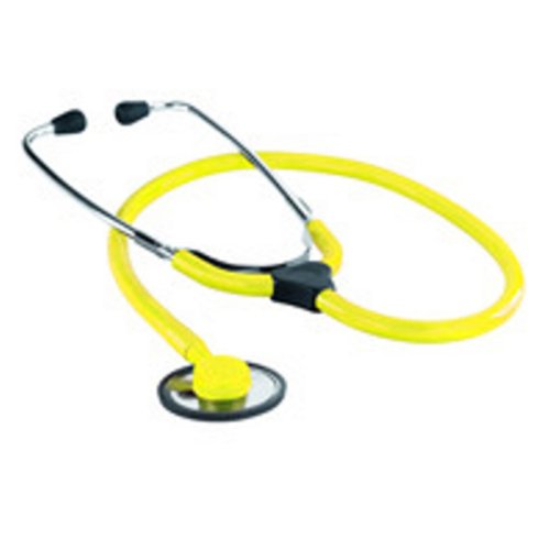 Stéthoscope Colorscop Plano jaune pour éviter les erreurs d'auscultation