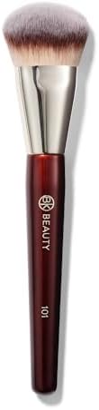 BK BEAUTY 101 Contoured Foundation Brush for Liquid & Cream Makeup