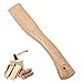 Jorzer Axe Handle Wooden Short Ax Handle Replacement Hatchet with Hanging Hole Smooth 14.6inch Curved Axe Handles