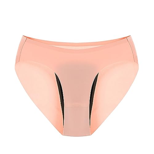 Brassière De Pantalon physiologique Taille Basse Conservateur de Couleur Unie pour Femmes de Grande Taille Débardeur Coton Dentelle (RD2, L)