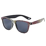 NEFF Men's Daily Shades Unisex Sunglasses with Cloth Pouch, Tiger Stripe, One Size