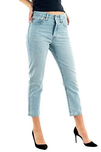 Levi's 501 Crop, Jeans Donna, Ojai Luxor Ra, 24W / 28L