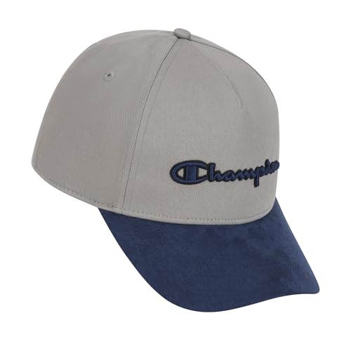Champion Men's Revival Snapback Adjustable Cap, Nickle Grey/Navy, One Size - image 3