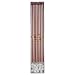 Meri Meri, Rose Gold Long Candles, Birthday, Party Decorations, Dinnerware - Pack of 16