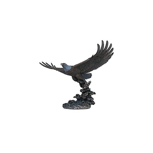 Unicorn Studios Wu74876A4 Eagle Catching Fish Sculpture #TOP1