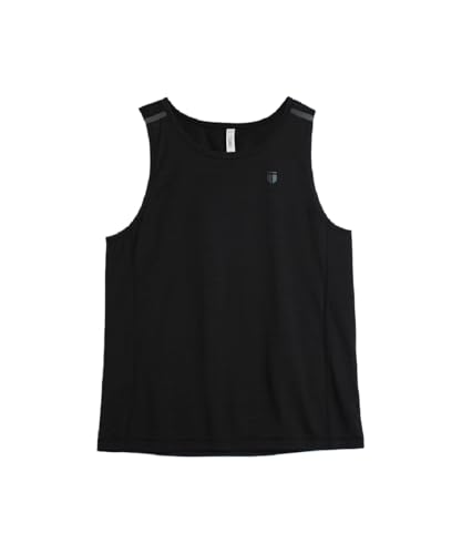 Image of TEGO Men's Pacer Tank | Lightweight Ultra-Breathable Running Tank | Moisture-Wicking | Athletic Fit | Chafe-Free Seams | Reflective Details | 100% Polyester Gym Tank Top