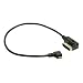 Produktbild Medien in Ami MDI rechts anged 90 Grad Micro USB-Lade-Adapter Kabel für Auto Volkswagen Audi 2014 A4 A6 Q5 Q7 & Handy Tablet