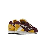 Reebok Adult Unisex Classic Leather Pump, Classic Burgundy/Collegiate Gold/Chalk, 6.5