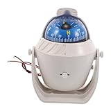 Abaodam Auto-kompasskugel für Armaturenbrett Präzise Navigationshilfe mit Magnetischer...