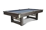 Nixon Billiards - Bryant Slate Billiard Pool Table (Grayson Grey (Metal Leg), 7 ft)