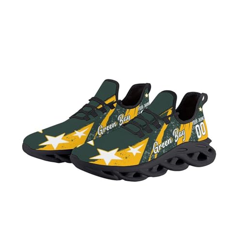 Custom Football Sneakers Black
