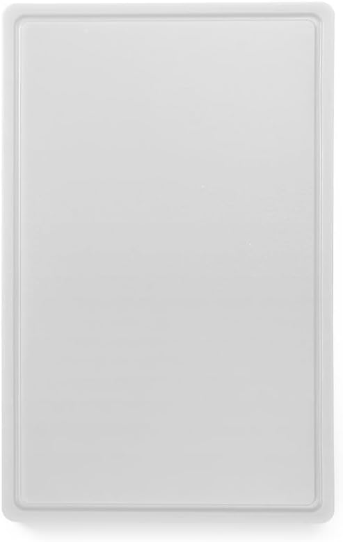 HENDI Cutting board HACCP Gastronorm 1/1, white, 530x325x(H)15 mm 826003