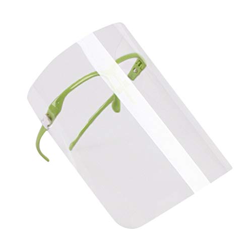 Preisvergleich Produktbild bobo4818 Gesichtsschutz Augenschutz Küche Kochen Anti-Öl Ruß Widerstand Transparent doppelseitige Anti-Fog Anti-Öl Splash (Green)