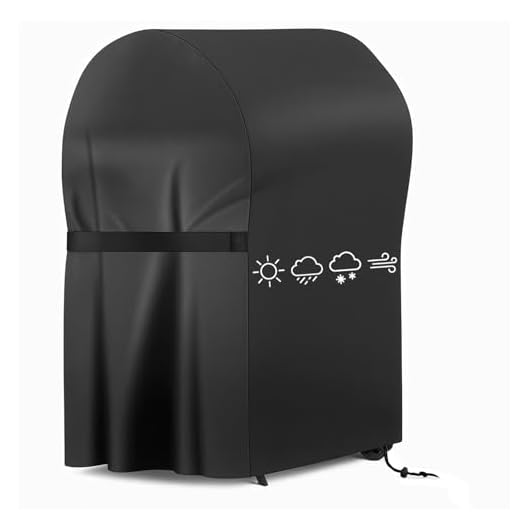 Druuzyl Copertura Barbecue da Esterno 67x77x110cm Coperture per Barbecue, Copri Barbecue da Esterno Impermeabile Telo Protettivo per Griglia per Barbecue Antistrappo e Resistenti ai Raggi UV