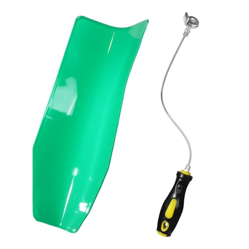 LitKiwi Strong Magnetic Oil Drain Plug Remover Tool & Flexible Oil Funnel Reusable Essential Oil Change Tools for The Auto Mechanic for Oil Darin Plug Removal Oil Draining and Oil Filling