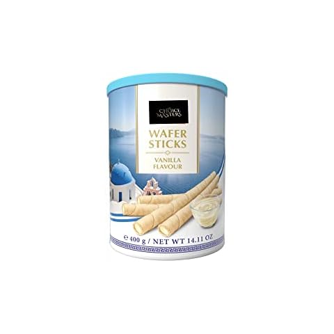 Sync'T Vanilla Wafer Rolls Gift Tin Cover