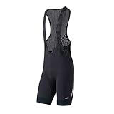 [パールイズミ] サイクルウエア T6030-3DR ウィンドブレーク ライト ビブ パンツ カラー: 3 ブラック サイズ: L