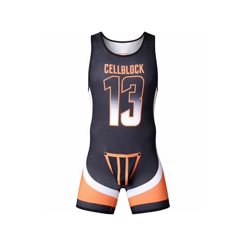 Singlet Jock Orange CELLBLOCK 13 pour éviter les sous-vêtements qui glissent