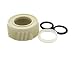 Dura Faucet (DF-RK510-BQ RV Faucet Spout Nut and Rings Replacement Kit (Bisque Parchment)