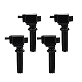 Set of 4 Ignition Coil Pack for 2012-2022 Ford EcoSport Edge Escape Explorer Focus Fusion Mustang Special Service Police Sedan Taurus Lincoln MKC MKT MKZ Jaguar XE XF Discovery Sport