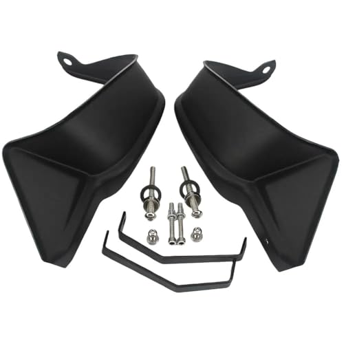 Protège-mains de guidon pour moto avec déflecteur aérodynamique
