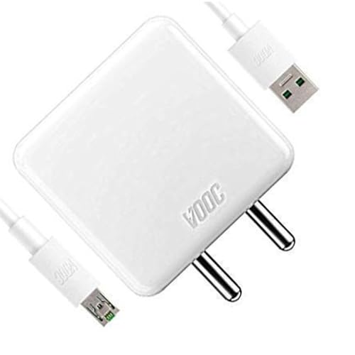 Image of The Black Store 65W Micro USB Charger for Oppo F9|F9 Pro |A3s |F7 youth |A3 |F7 | R15 Pro |R15 | A1 |A71|A83|F5 Youth (Adapter & Cable)