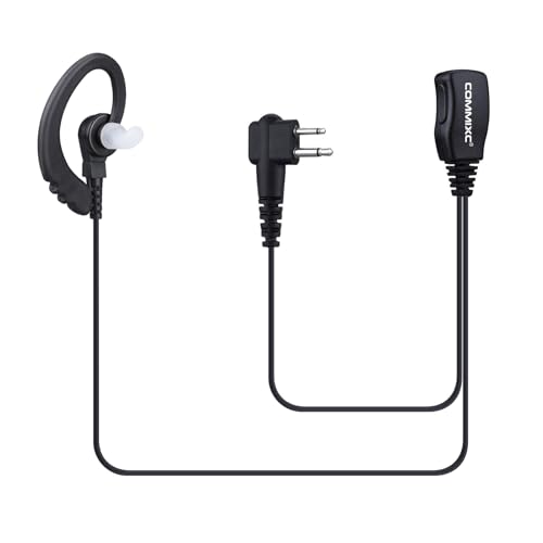 Auriculares walkie talkie de 2 pines para hablar manos libres sin sacar la radio del bolsillo