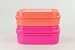 Produktbild TUPPERWARE Naschkätzchen 1,7L neon pink + 900ml neon orange Bellevue Apollo Royal