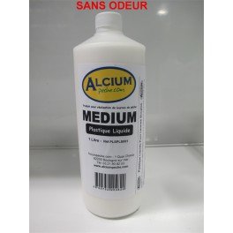 ALCIUMPECHE Bouteille de Plastique Liquide 1L - Medium Moyen