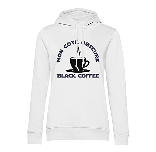 Sweat à capuche Mon Côté Obscur Café Noir Expresso : le hoodie anti-matin difficile