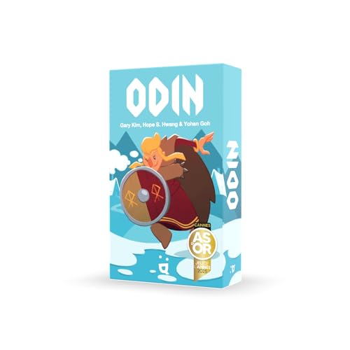 Helvetiq - Odin | Jogos de mesa para crianças de 7 anos ou mais | jogo de tabuleiro para crianças e adultos | jogos educativos | jogo de cartas para crianças e adultos | jogos de viagem