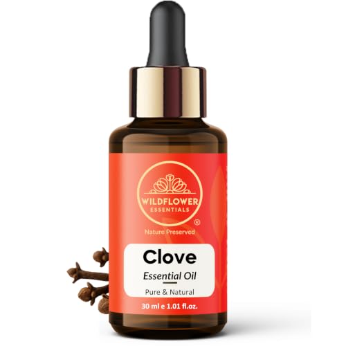 Image of Clove Essential Oil (Syzygium aromaticum) Pure | Non-Sticky | Lightweight | Steam Distilled | All Skin Type | Men & Women (30ml)