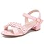 Flowers Patent Pink