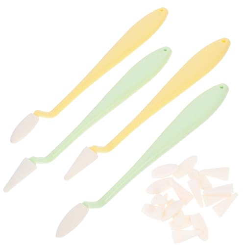 HOMSFOU Art Students Sketching Drawing Clean Tools 4pcs Sketch Sponge Wiper Blending Stumps Sketching Tools Erase Sponge