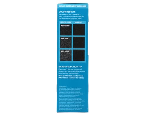 Just For Men Color Gel Mostacho, Barba y Patillas 115 Negro Jet miniatura 2
