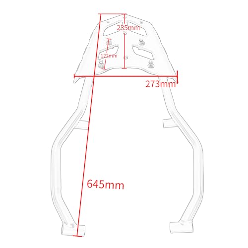 TaTonCycle Rear Luggage Top Rack